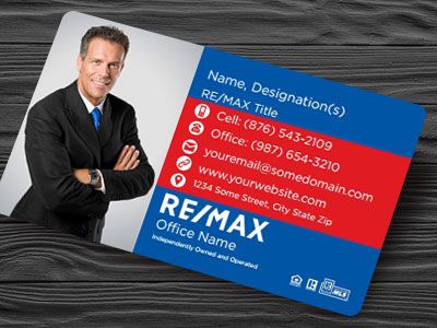 Remax Plastic Business Cards REMAX-BCWPLAS-017