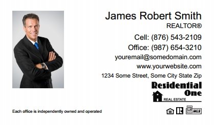 Residential One Canada Business Cards REOC-BC-009