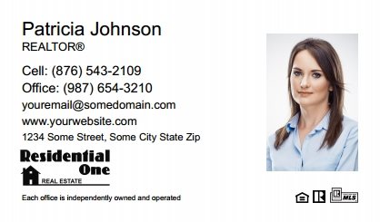 Residential-One-Canada-Business-Card-Compact-With-Medium-Photo-T1-TH07W-P2-L1-D1-White