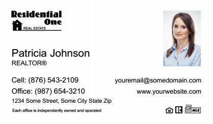 Residential-One-Canada-Business-Card-Compact-With-Small-Photo-T1-TH24W-P2-L1-D1-White