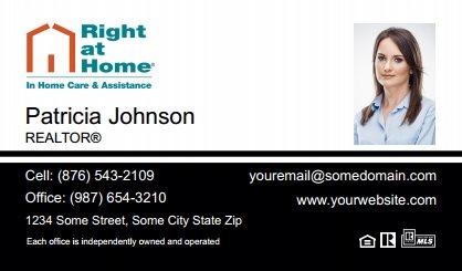Right-At-Home-Canada-Business-Card-Compact-With-Small-Photo-T3-TH24BW-P2-L1-D3-Black-White