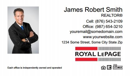Royal LePage Canada Business Card Labels RLPC-BCL-009