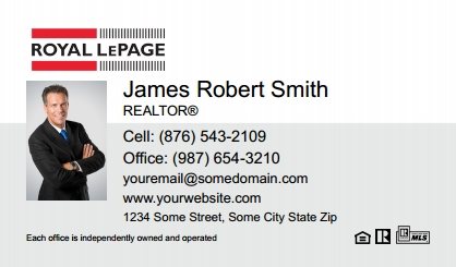 Royal-LePage-Canada-Business-Card-Compact-With-Small-Photo-T3-TH19BW-P1-L1-D1-White-Others