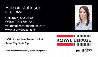 Royal-LePage-Canada-Business-Card-Compact-With-Small-Photo-T3-TH22BW-P2-L1-D1-Black-White