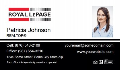 Royal-LePage-Canada-Business-Card-Compact-With-Small-Photo-T3-TH24BW-P2-L1-D3-Black-White