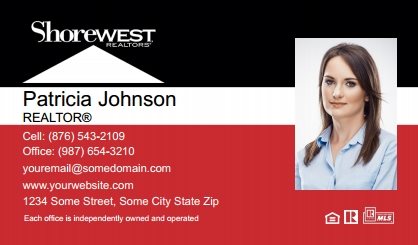 Shorewest-Realtors-Business-Card-Compact-With-Medium-Photo-TH24C-P2-L3-D3-Black-Red-White
