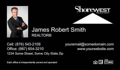 Shorewest-Realtors-Business-Card-Compact-With-Small-Photo-TH01B-P1-L3-D3-Black