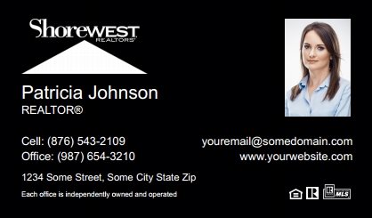 Shorewest-Realtors-Business-Card-Compact-With-Small-Photo-TH02B-P2-L3-D3-Black