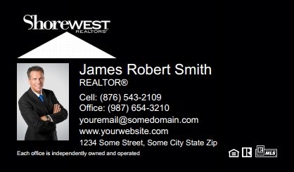 Shorewest-Realtors-Business-Card-Compact-With-Small-Photo-TH12B-P1-L3-D3-Black