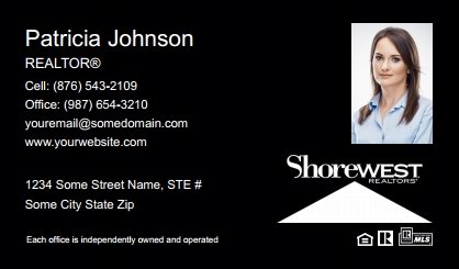 Shorewest-Realtors-Business-Card-Compact-With-Small-Photo-TH23B-P2-L3-D3-Black