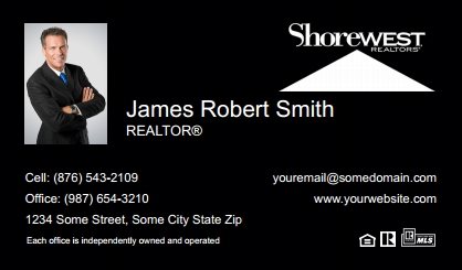 Shorewest-Realtors-Business-Card-Compact-With-Small-Photo-TH25B-P1-L3-D3-Black