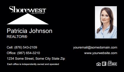 Shorewest-Realtors-Business-Card-Compact-With-Small-Photo-TH26B-P2-L3-D3-Black