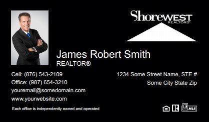 Shorewest-Realtors-Business-Card-Compact-With-Small-Photo-TH27B-P1-L3-D3-Black