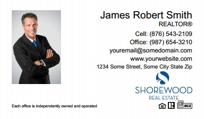 Shorewood Realtors Business Card Labels SRE-BCL-009