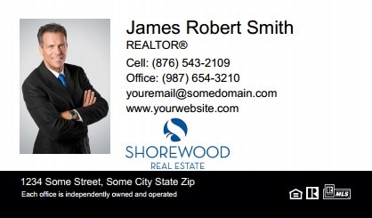 Shorewood-Realtors-Business-Card-Compact-With-Medium-Photo-T2-TH08BW-P1-L1-D3-Black-White-Others