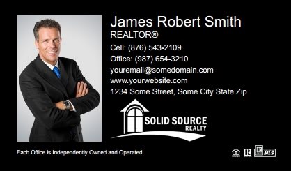 Solid Source Realty Business Cards SSRI-BC-001