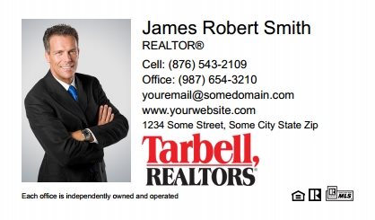Tarbell-Realtors-Business-Card-Compact-With-Full-Photo-T2-TH01W-P1-L1-D1-White