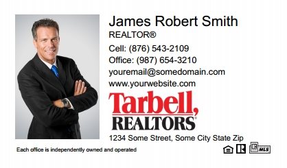 Tarbell-Realtors-Business-Card-Compact-With-Full-Photo-T2-TH04W-P1-L1-D1-White