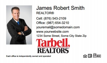 Tarbell-Realtors-Business-Card-Compact-With-Medium-Photo-T2-TH10W-P1-L1-D1-White