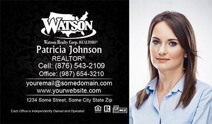 Watson-Realty-Business-Card-Compact-With-Full-Photo-TH16-P2-L3-D3-Black-Others
