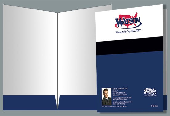 Watson Realty Presentation Folders WRC-PF-017