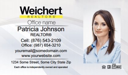 Weichert-Business-Card-Compact-With-Full-Photo-TH61-P2-L1-D1-White-Others