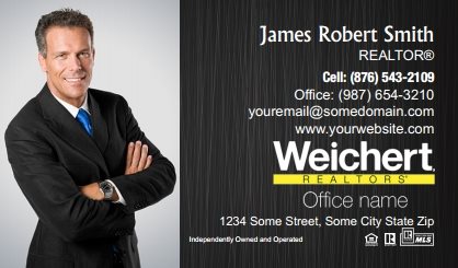 Weichert-Business-Card-Compact-With-Full-Photo-TH83-P1-L3-D3-Black-Others
