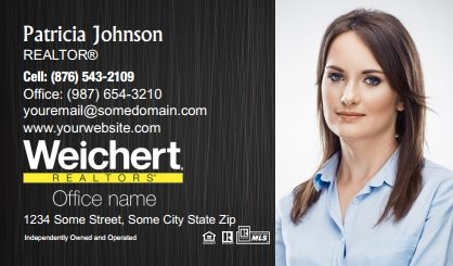 Weichert-Business-Card-Compact-With-Full-Photo-TH83-P2-L3-D3-Black-Others