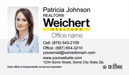 Weichert-Business-Card-Compact-With-Medium-Photo-TH51-P1-L1-D1-White-Others