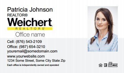 Weichert-Business-Card-Compact-With-Medium-Photo-TH51-P2-L1-D1-White-Others