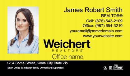 Weichert-Business-Card-Compact-With-Medium-Photo-TH54-P1-L1-D3-Black