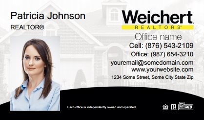 Weichert-Business-Card-Compact-With-Medium-Photo-TH61-P1-L1-D3-Black-White-Others