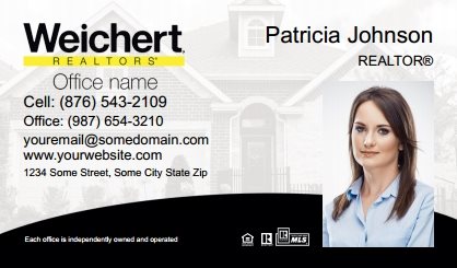 Weichert-Business-Card-Compact-With-Medium-Photo-TH61-P2-L1-D3-Black-White-Others