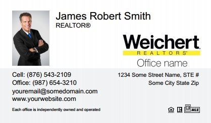 Weichert-Business-Card-Compact-With-Small-Photo-TH51-P1-L1-D1-White-Others