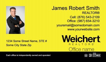 Weichert-Business-Card-Compact-With-Small-Photo-TH54-P1-L1-D3-Black