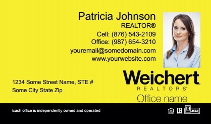 Weichert-Business-Card-Compact-With-Small-Photo-TH54-P2-L1-D3-Black