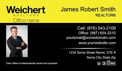 Weichert-Business-Card-Compact-With-Small-Photo-TH60-P1-L1-D3-Black