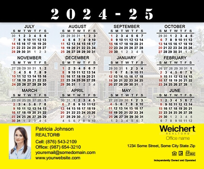 Weichert Calendar Magnet 3.5X4 WEICHERT-CALMAG3540-010