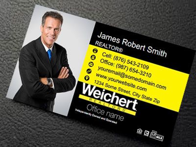 Weichert Silk Laminated Business Cards WEICHERT-BCSILK-017