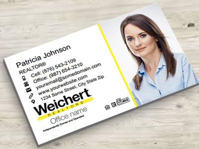 Weichert Ultra Thick Business Cards WEICHERT-BCUT-003