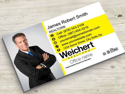Weichert Ultra Thick Business Cards WEICHERT-BCUT-005