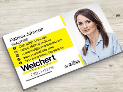 Weichert Ultra Thick Business Cards WEICHERT-BCUT-007