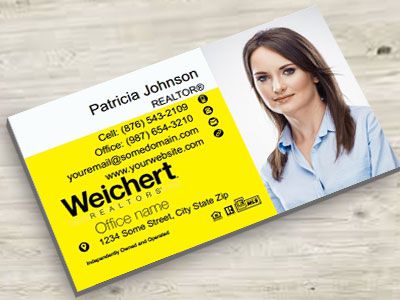 Weichert Ultra Thick Business Cards WEICHERT-BCUT-011