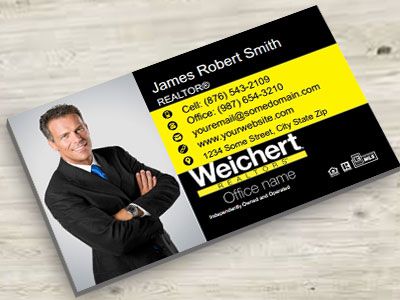 Weichert Ultra Thick Business Cards WEICHERT-BCUT-017