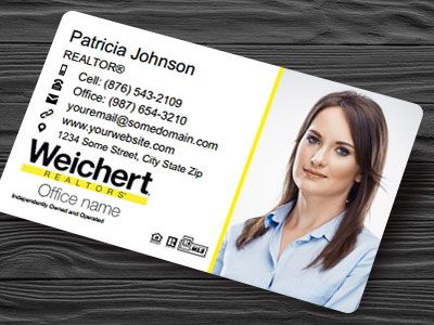 Weichert Plastic Business Cards WEICHERT-BCWPLAS-003