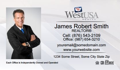West-Usa-Business-Card-With-Full-Photo-TH61-P1-L1-D1-White-Others
