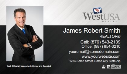 West-Usa-Business-Card-With-Full-Photo-TH62-P1-L1-D3-Black-White-Others