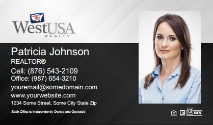 West-Usa-Business-Card-With-Full-Photo-TH62-P2-L1-D3-Black-White-Others