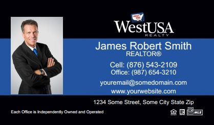 West-Usa-Business-Card-With-Medium-Photo-TH60-P1-L1-D3-Blue-Black