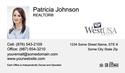 West-Usa-Business-Card-With-Small-Photo-TH51-P1-L1-D1-White-Others